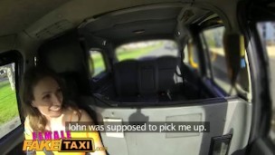 Female Fake Taxi Multiple lesbian orgasms for busty welsh tattooed milf