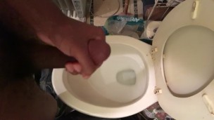 Quick Bathroom Cumshot