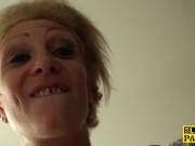 Bonded english sub slut deepthroating maledom 14/16