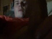 Stroking my cock