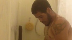 me in shower