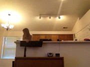 Countertop Chilling--- - Screenshot 13 of 16 - Big Boobs