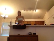 Countertop Chilling--- - Screenshot 4 of 16 - Big Boobs