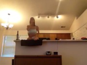 Countertop Chilling--- - Screenshot 7 of 16 - Big Boobs