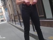 FULL VIDEO Public fuck in Paris, blowjob and cumshot - horny couple leolulu 1/16