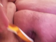 Insertion POV with squirting
