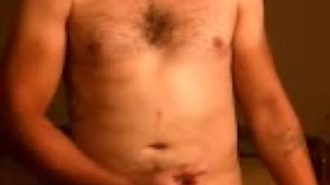 Naked and showing it all
