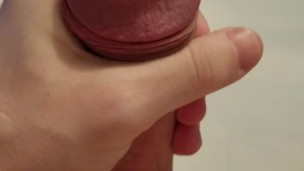 Young twink cumshot solo pov