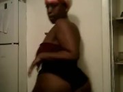 Sexy bbw jiggling to Slippery 2/16