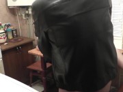 Plumber fucks wife when husband away. Russian slut. Creampie closeup pussy 14/16