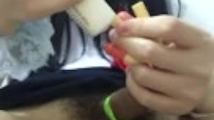 猫伪娘 牛奶`MILK~URETHRA PLAY~~