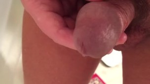 Peeing in Bathtub