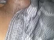 Walking around naked outside, n cum