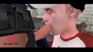 PC Emily: Episódio 1: Lidando com um Chav mouthy [FUTA on MALE]