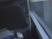 Pipe et éjac dans un bus / blowjob and cumshot in a bus / Vanilla Lime 3/16