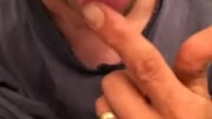 Licking my precum