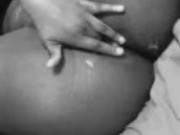 Lil dirty slut rubbing on her fat pussy