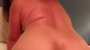 Sexy wife Becky Tailor POV ass bouncing reverse cowgirl, pt. 2
