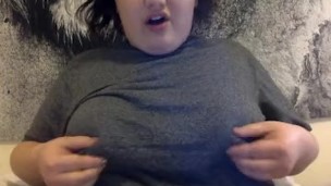 FIRST TIME CLAMPING MY BIG NIPPLES