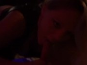 COCK HUNGRY BLONDE DEEP THROATS 10/16