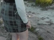 Sperm on pussy. Wet panties. Wet pussy. Random huge cumshot masturbation 15/16