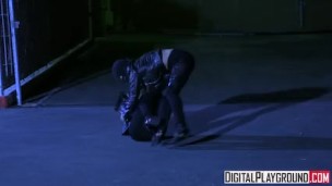  Kristina Rose gets pounded on her bike