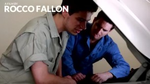 Mechanic Fucked Raw after Catching Client Jerking Off!