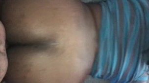 Ebony homemade big ass cumshot