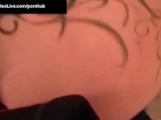 Cam Queen Its Cleo Sucks Pizza Guy's Cock & Licks His Balls! 15/16