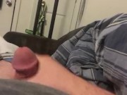 Bored and jerking it, late at night on the couch. 13/16