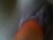 Rica cogida con la zanahoria 15/16