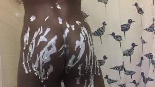 BadLittleBlackBoy Shakes Cum