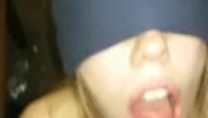 Blindfolded girls gang fucked - Blindfolded, face fucked, and facialized