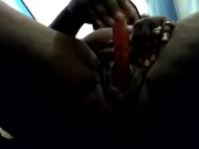 Fucking the hell out of my pussy 10/16