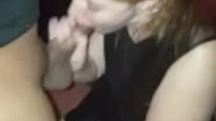 BBC requested blowjob outside of the Gloryhole