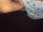 Slow motion jerk off tease