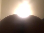 Fat ass rides dildo 6/16