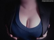 Jacket Teasing - Screenshot 8 of 16 - Big Boobs