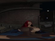 Jessica Rabbit getting fucked in the alley outside her club