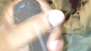 Hardcore cum shot from a Big Black Cock