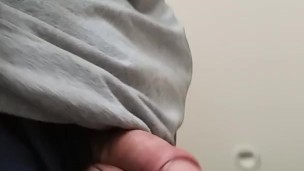 Letting you Peek my cock