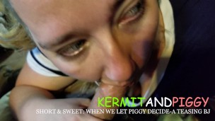 SHORT AND SWEET BLOW JOB,TEASING