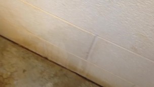 I took a leak on the floor
