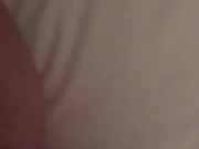 Fingering my tight pink pussy again and playing with my wand