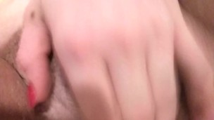 Pink fat Latina pussy masterbating!!
