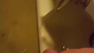 Huge cumshot masturbation