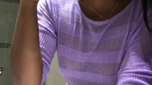 ASMR - Girlfriend Roleplay - See Through Shirt - EbonyLovers
