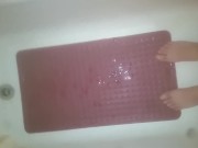 Cumshot Across Bathtub [LongDistance]