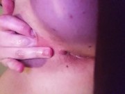 Danah playing with her pussy and ass 13/16