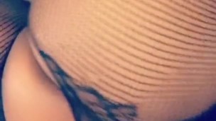 BOOTY TEASE W/ PUSSY PEAK 